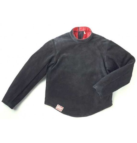 Lederweste mit 2 Ärmeln für Herren